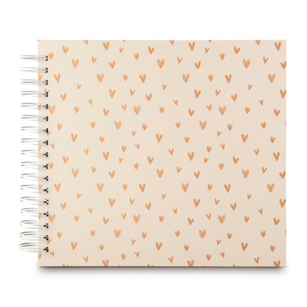 Hama Lovely Spiral beige   28x24 50 pagine bianche           7701