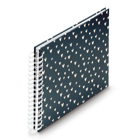 Hama Lovely Spiral blu 28x24 50 pagine bianche           7702