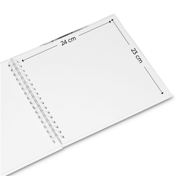 Hama Lovely Spiral blu 28x24 50 pagine bianche           7702