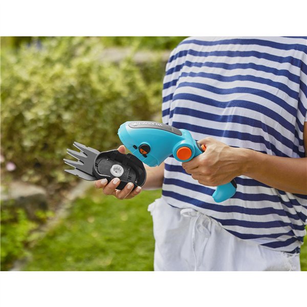 Gardena kit cesoie erba e arbusti a batt.  ComfortCut Li