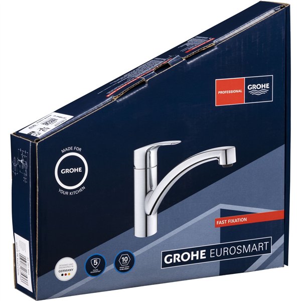 Grohe Eurosmart miscelatore monoc. lavello 1/2