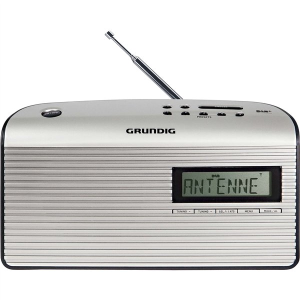 Grundig Music 7000X DAB+ anthrazit/silber