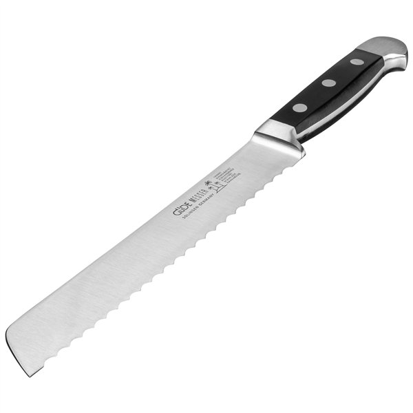 Güde Alpha coltello pane 21 cm POM nero 1430/21