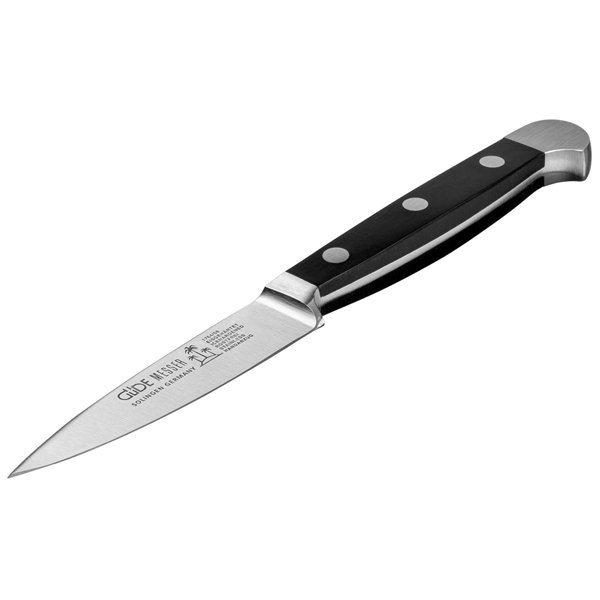 Güde Alpha coltello spelucchino 8 cm POM nero 1764/08