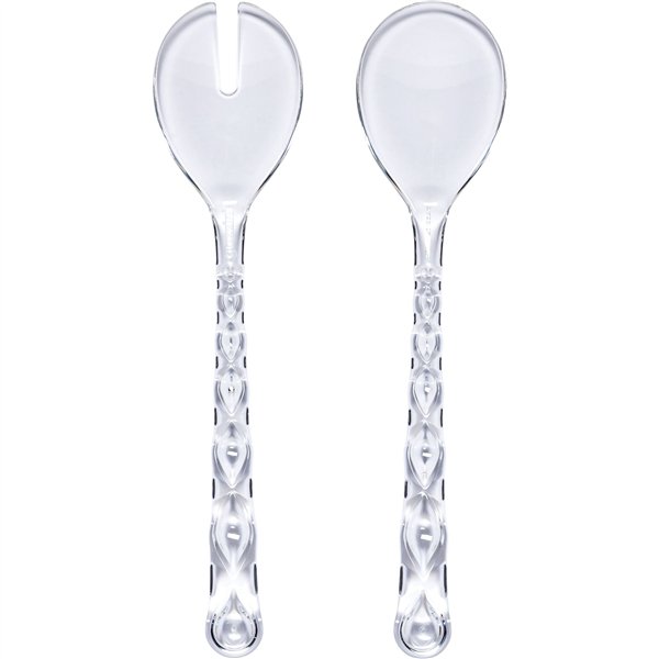 Guzzini VANITY posate per insalata trasparente