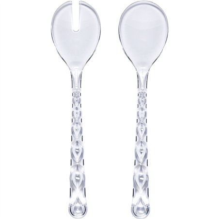 Guzzini VANITY posate per insalata trasparente