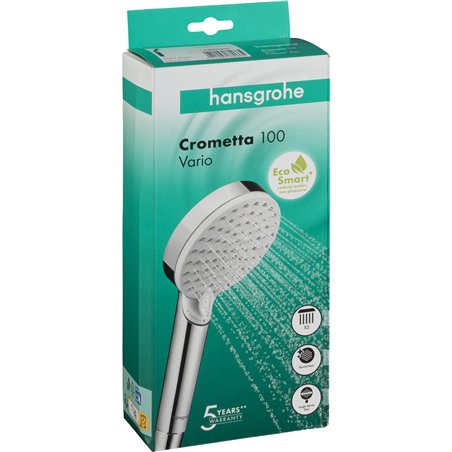 Hansgrohe Handbrause Crometta Vario EcoSmart weiß/chrom