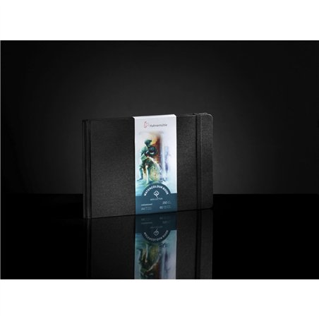 Hahnemühle libro p. acquer.  A 4 formato paesaggio 60 p. 250 g