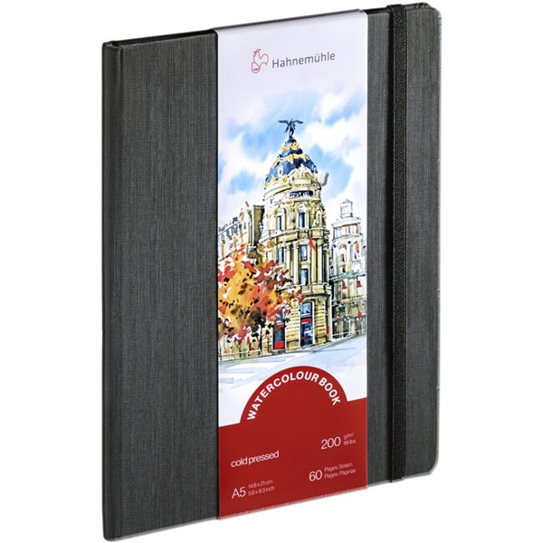 Hahnemühle Watercolour Book A 5 formato ritratto 60 pagine 200 g