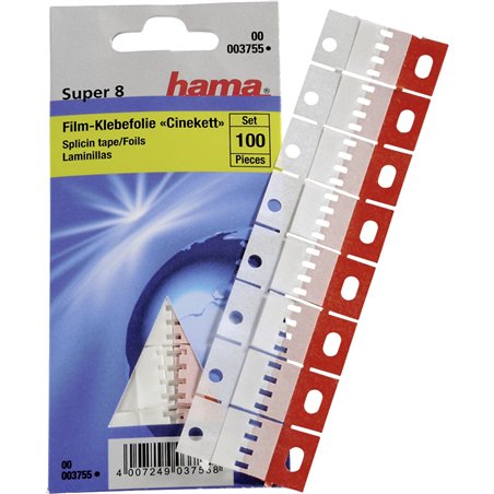Hama Pellicole adesive Cinekett S 8 - 100 pezzi    3755