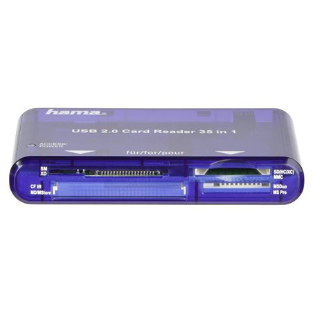 Hama Card Reader Writer 35 in 1 USB 2.0                    55348