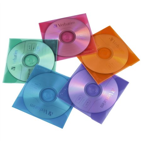 1x50 Hama CD-ROM/DVD-ROM Custodie colorate          51067
