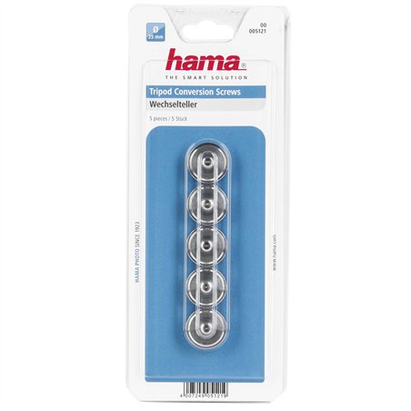 Hama Tripod Conversion Screws 1/4 -3/8           5pcs    5121
