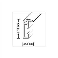 Hama Madrid bianco         15x20 plastica                   31766 2