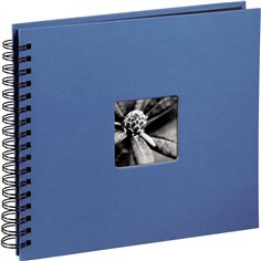 Hama  Fine Art  spirale azur 28x24 50 pagine nere 113683