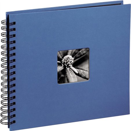 Hama  Fine Art  spirale azur 28x24 50 pagine nere 113683