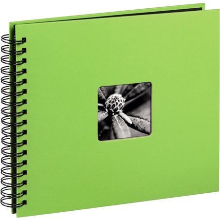 Hama  Fine Art  spirale kiwi 28x24 50 pagine nere 113682