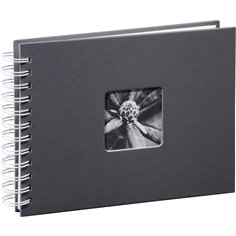 Hama  Fine Art  spirale grigio 24x17 50 pagine bianche 2111