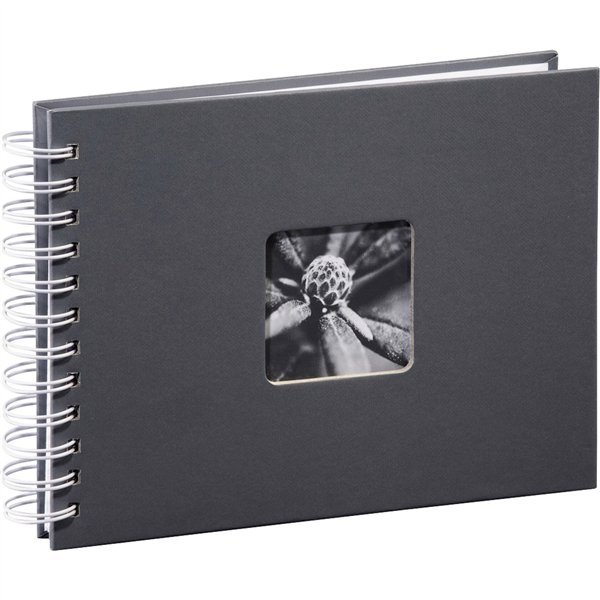 Hama  Fine Art  spirale grigio 24x17 50 pagine bianche 2111