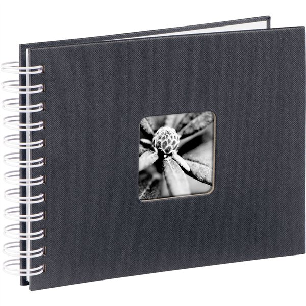 Hama  Fine Art  spirale nero 24x17 50 pag. bianche 1960