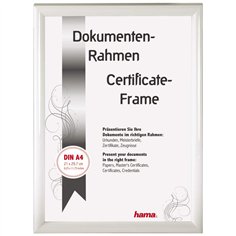 Hama Madrid bianco 21x29,7 plastica DIN A4 66694