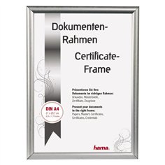 Hama Madrid argento 21x29,7 plastica DIN A4 66842