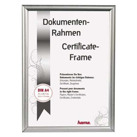 Hama Madrid argento 21x29,7 plastica DIN A4 66842