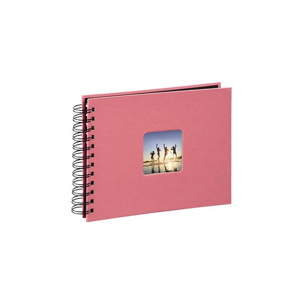 Hama  Fine Art  spirale flamingo 24x17 50 pagine nere 2555