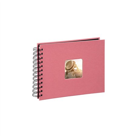 Hama  Fine Art  spirale flamingo 24x17 50 pagine nere 2555