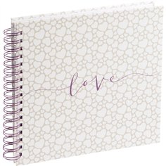 Hama Romance album spirale 28x24 40 pag. bianche matrimonio 3832