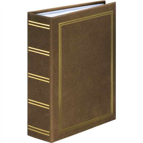 Hama London marrone 13x18 100 foto album ad inserim. 7175