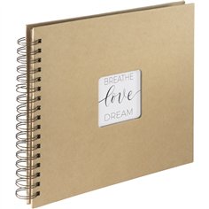 Hama Craft album spirale 28x24 40 pagine carta craft       7211