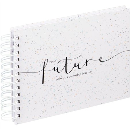 Hama Letterings Future     24x17 50 pagine bian. album spir.3891