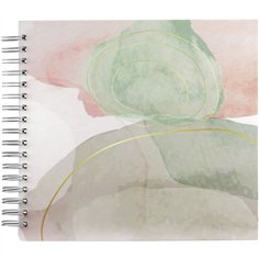 Hama Watercolor verde 28x24 50 pagine bianche album sp. 7603