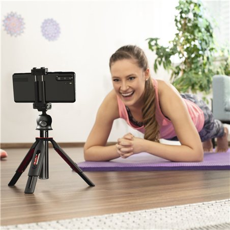 Hama Handy-Stativ Solid 80 Ball mit Bluetooth-Auslöser