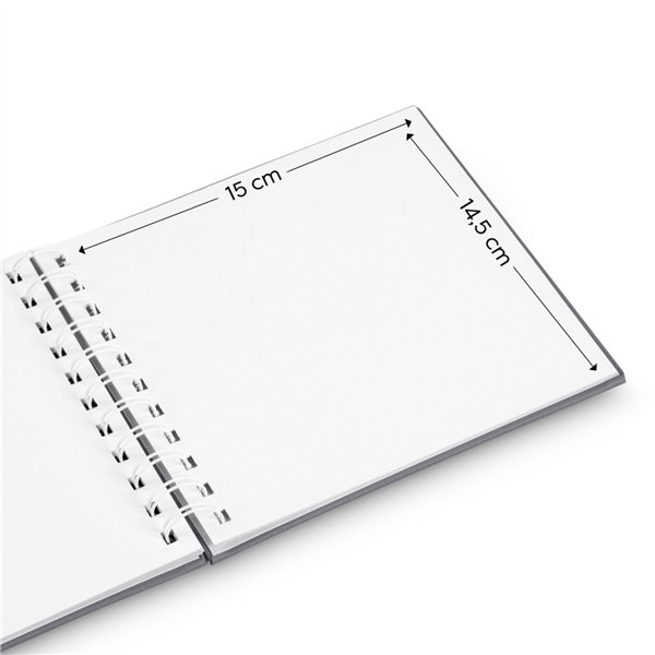 Hama  Fine Art  spirale NewBlack 18,5x15 30 pagine bianche   9872