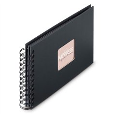 Hama  Fine Art  spirale NewBlack 24x17 50 pagine nere        9833