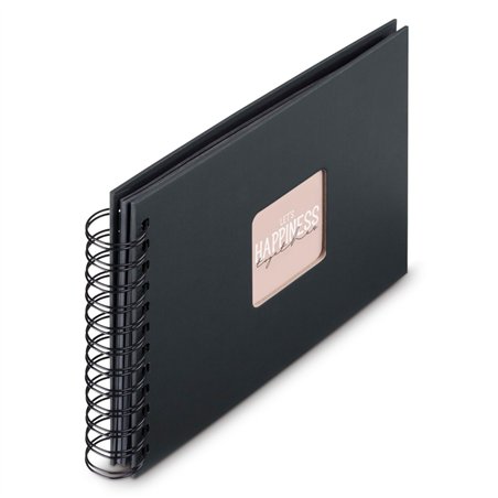 Hama  Fine Art  spirale NewBlack 24x17 50 pagine nere        9833