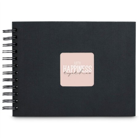 Hama  Fine Art  spirale NewBlack 24x17 50 pagine nere        9833