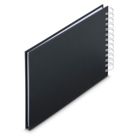 Hama  Fine Art  spirale NewBlack 24x17 50 pagine bianche  9830