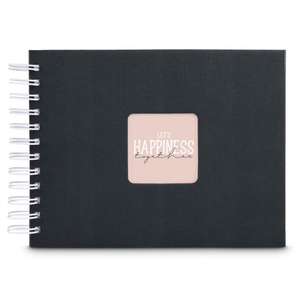 Hama  Fine Art  spirale NewBlack 24x17 50 pagine bianche  9830