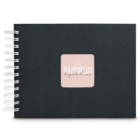 Hama  Fine Art  spirale NewBlack 24x17 50 pagine bianche  9830