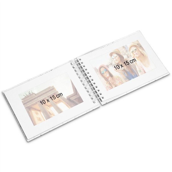 Hama  Fine Art  spirale NewBlack 24x17 50 pagine bianche  9830