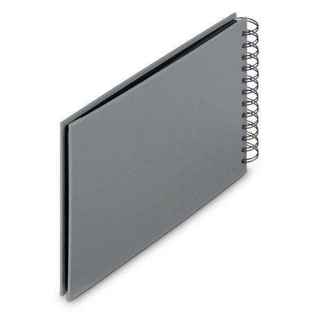 Hama  Fine Art  spirale grigio 24x17 50 pagine nere 9839