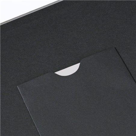 Hama  Fine Art  spirale grigio 24x17 50 pagine nere 9839