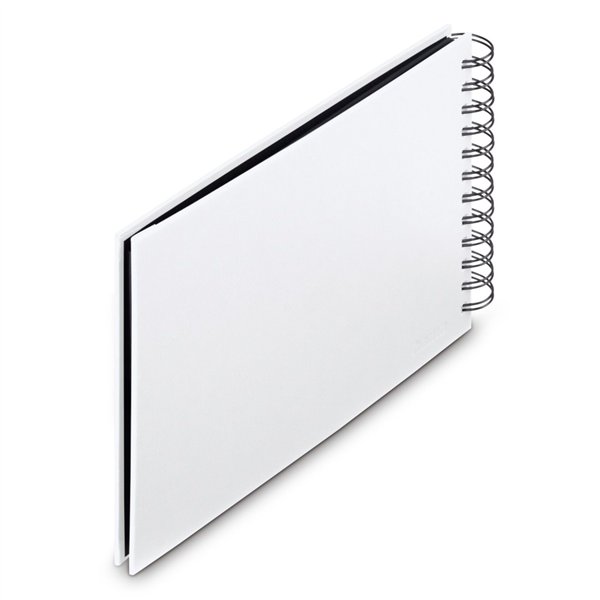 Hama  Fine Art  spirale bianco 24x17 50 pagine nere 9845