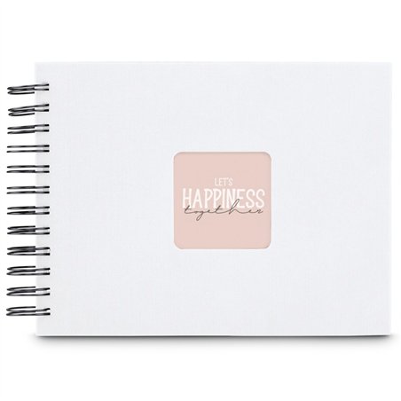 Hama  Fine Art  spirale bianco 24x17 50 pagine nere 9845