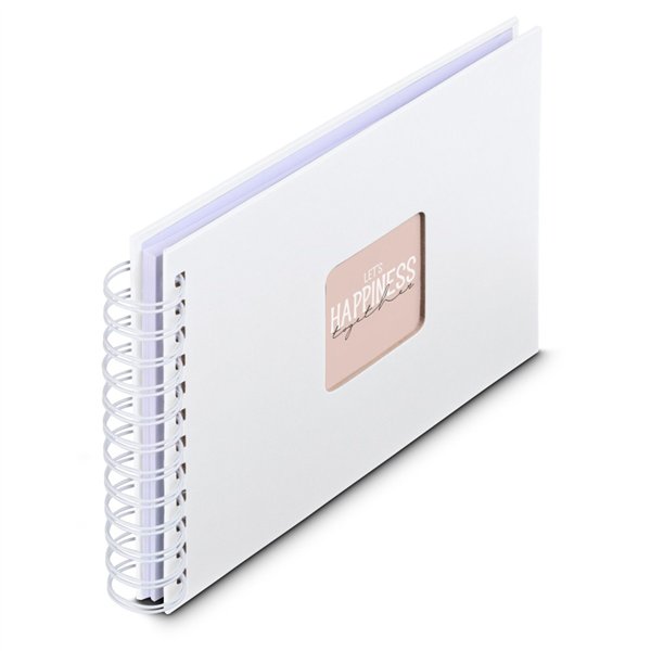 Hama  Fine Art  spirale bianco 24x17 50 pagine bianche  9842