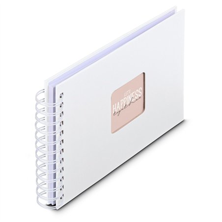 Hama  Fine Art  spirale bianco 24x17 50 pagine bianche  9842