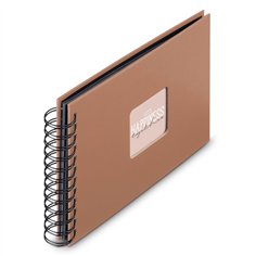 Hama  Fine Art  spirale Mousse 24x17 50 pagine nere        9851